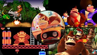 The Evolution Of All Donkey Kong Games From (1981-2020)