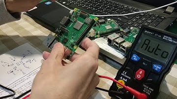 樹莓派3維修(初步的電源量測)