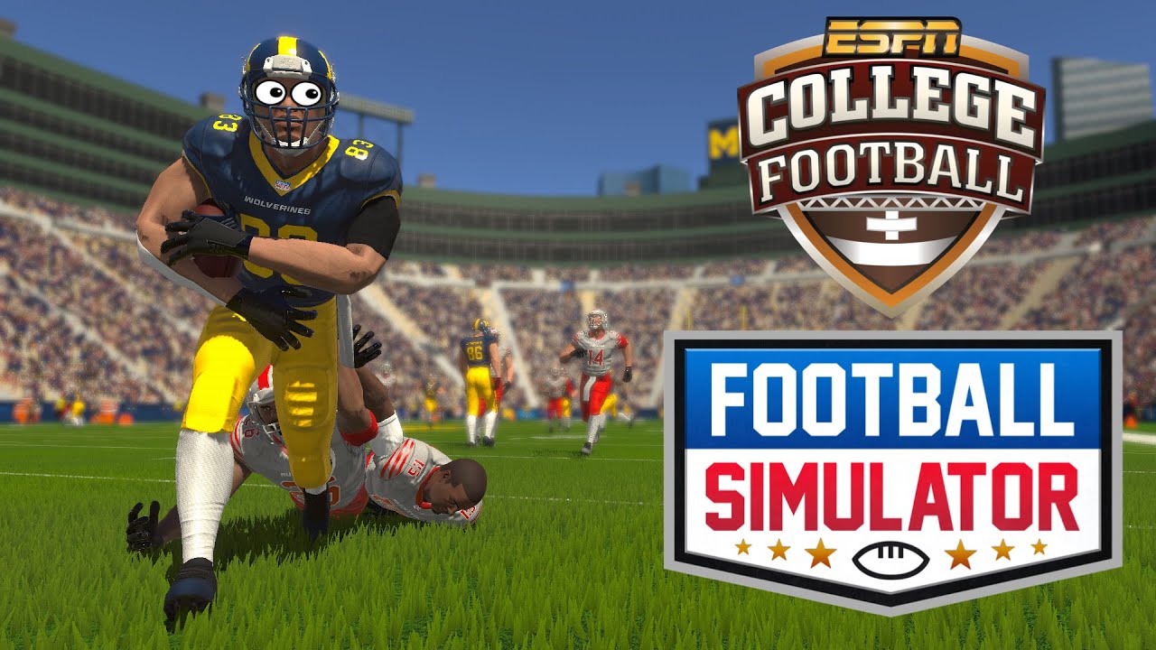 Football Sim The Biggest Rivalry In College Football!! | Football Simulator - YouTube