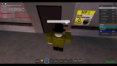 How to Get The Administrator In Scp Monsters Roleplay