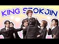 bts treating jin like a king (as they should)