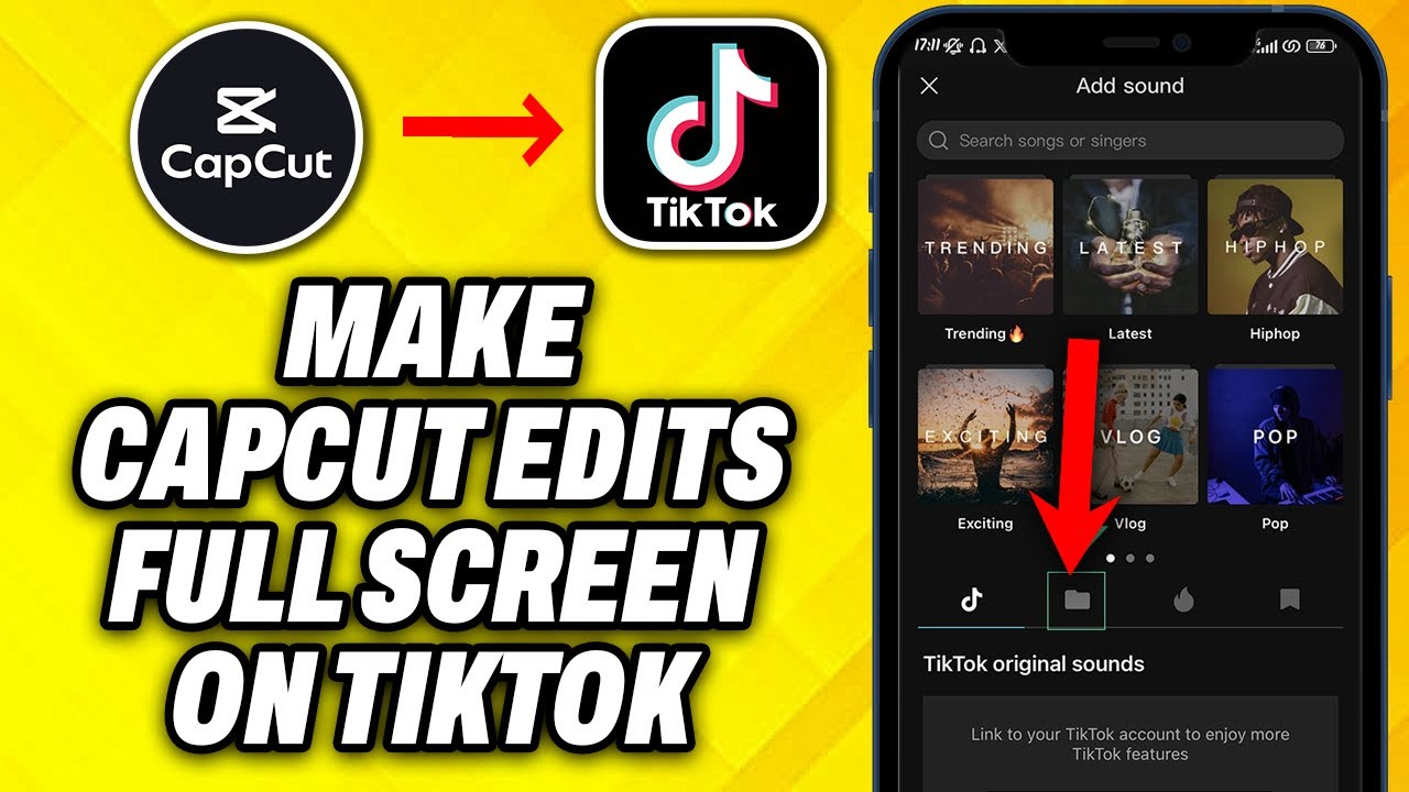 How To Make Capcut Edits Full Screen On Tiktok (2024) - YouTube