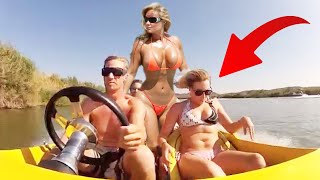 BOAT CRASH !!!  idiots in boats make boat fails