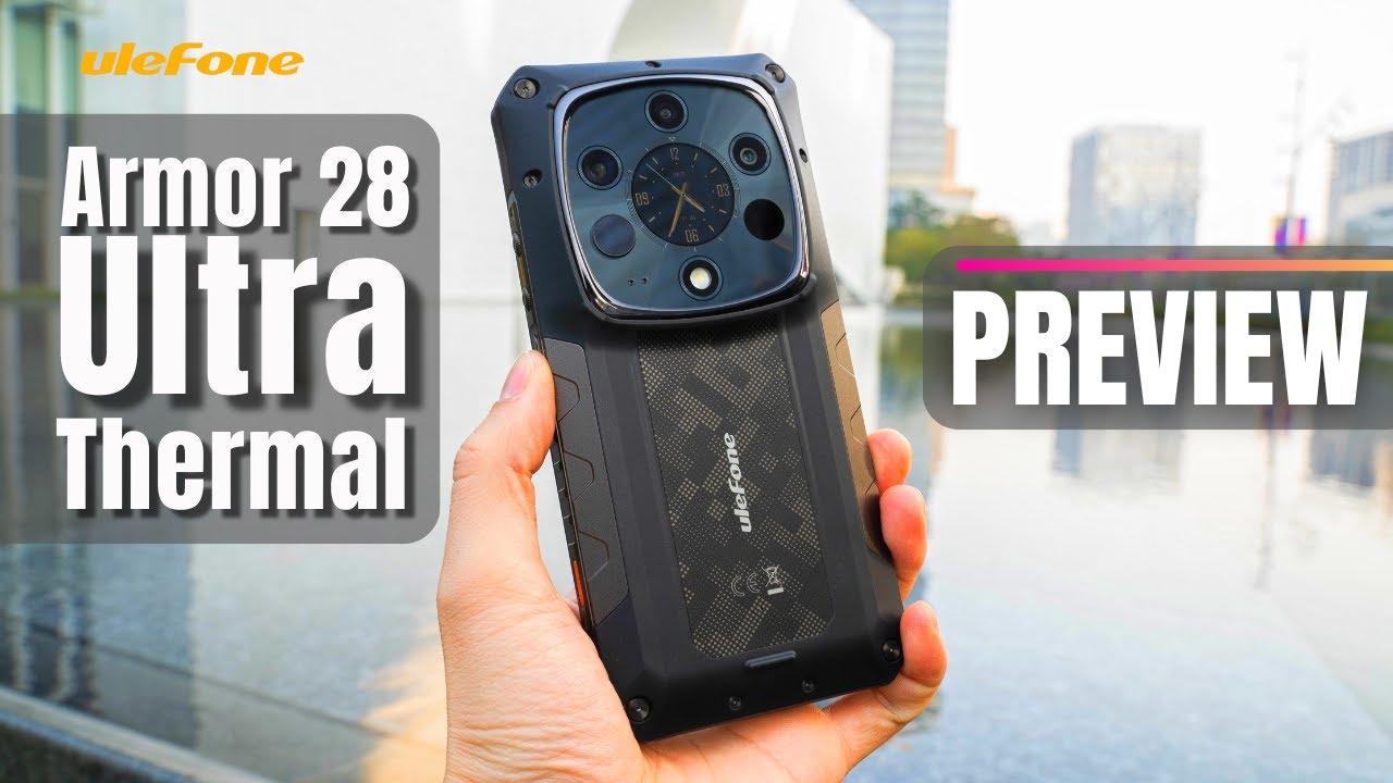スマートフォン本体 Ulefone Armor 28 Ultra (Thermal Version) Ulefone Armor 28 Ultra Thermal Version 5G AI Rugged Phone 16GB+1TB