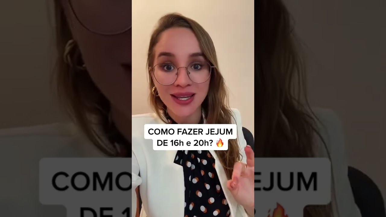 Como fazer o Jejum Intermitente de 16hs e 20 hs?!