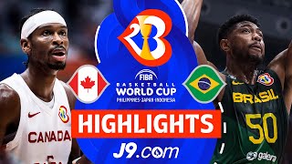 Absolute Thriller in Jakarta as Brazil Beat Canada | J9 Highlights