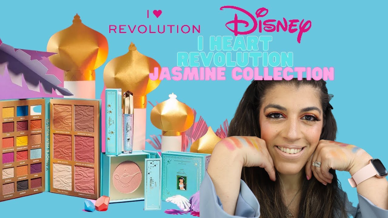 I HEART REVOLUTION X DISNEY ALADDIN COLLECTION REVIEW | BEAUTY AND THE KIDS