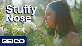 Stuffy Nose - As Easy As - GEICO Insurance