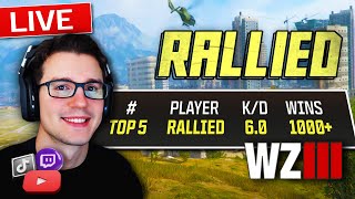 🔴LIVE [1200+ Wins] Warzone All Night w/ Ral