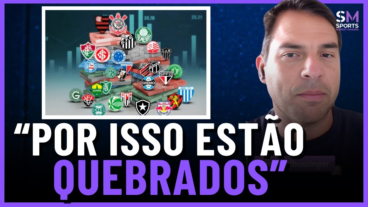 OS PRINCIPAIS ERROS DE GESTÃO QUE ESTÃO DESTRUINDO OS CLUBES DO BRASIL | Sports Market Makers #78