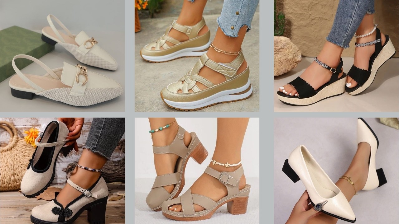 Classy & Stylish  Elevate Your Footwear Game to the Next Level 👠✨
