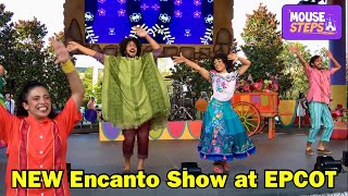 Celebrity “¡Celebración Encanto!” NEW Disney Encanto Show at EPCOT Communicore Plaza with Mirabel & Bruno Profile