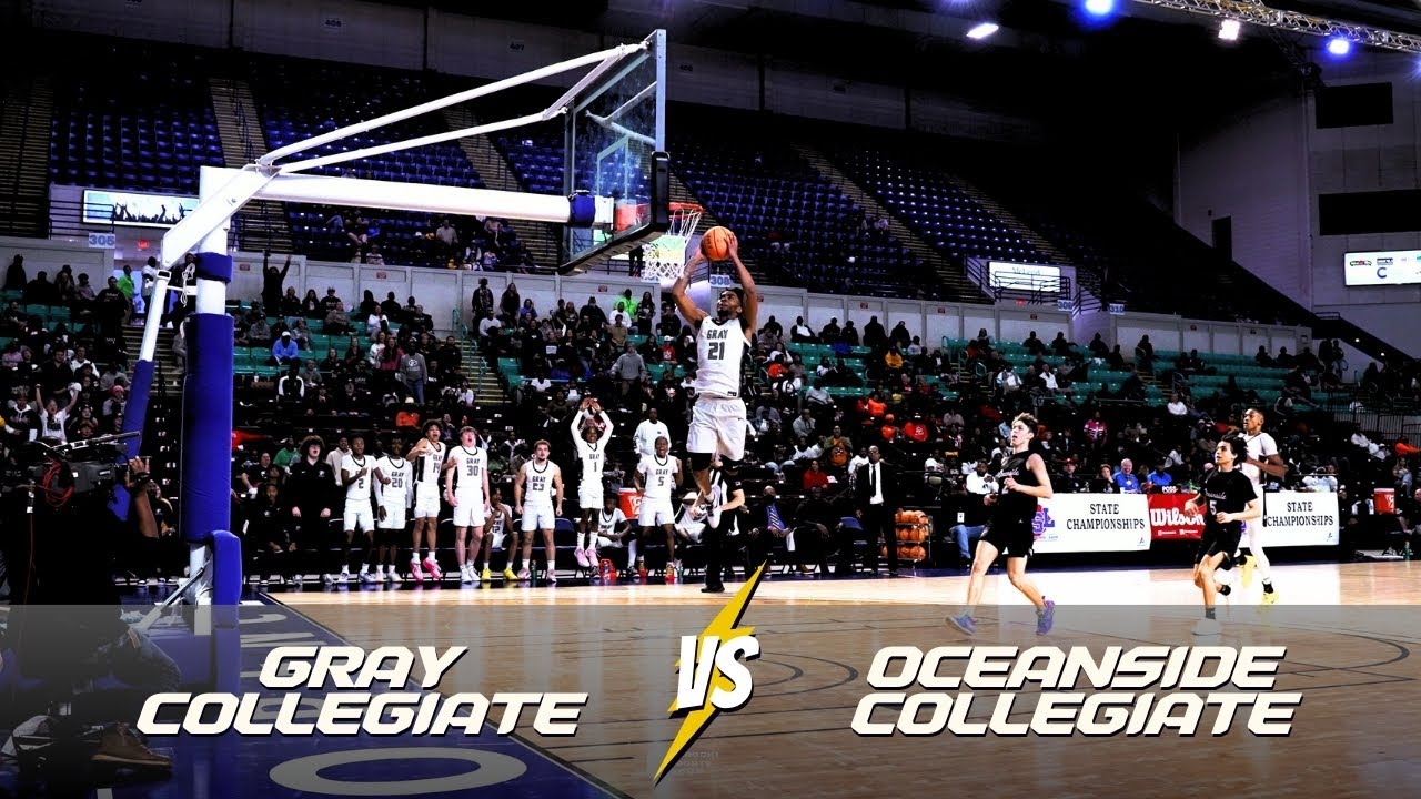 Gray Collegiate vs. Oceanside Collegiate | 2A SC Basketball State Championship | FULL HIGHLIGHTS
