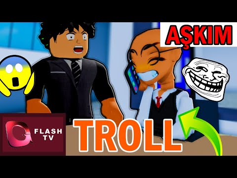 BROOKHAVEN AMA FLASH TV OYUNCULUĞUMLA TROLLEDİM #5😂 (Roblox Brookhaven Rp)