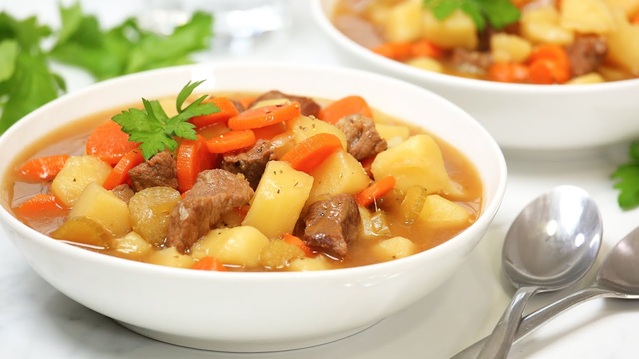 Hearty Beef Stew | Easy + Delicious Fall Comfort Foods | The Domestic Geek
