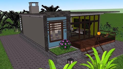 Tiny houses ideas | sketchup animation video | episode 8