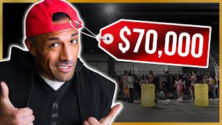 MY GARAGE SALE SOLD $70K IN A SINGLE DAY