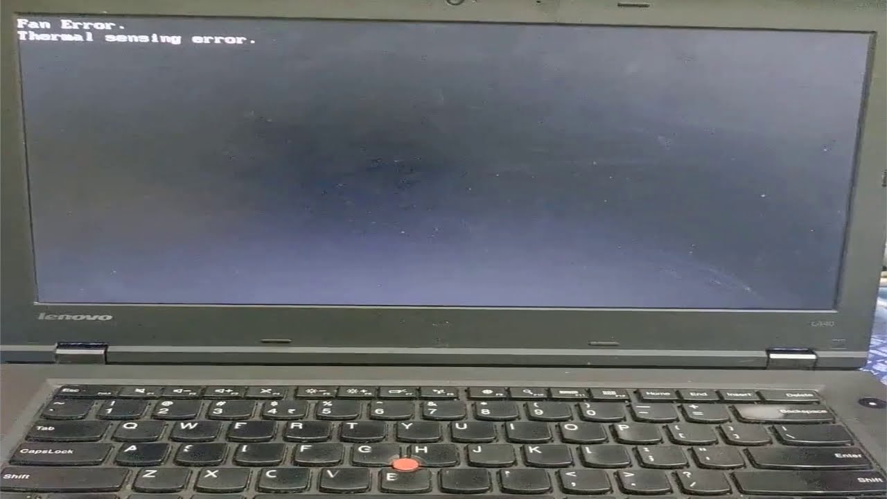 errore di rilevamento invernale thinkpad