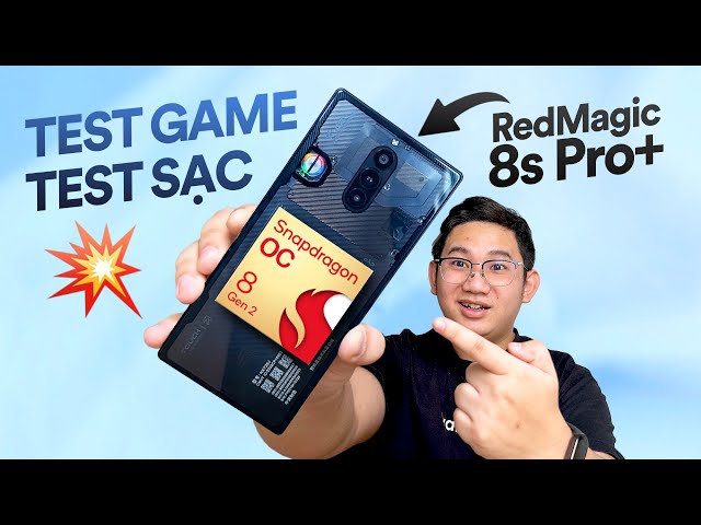 Unbox Nubia Red Magic 8S Pro Plus với Snap 8 Gen 2 OC: Test game!