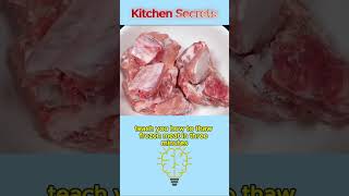 Kitchen Secrets You Never Knew – Even After 30 Years! 🍚🥩 #6 Is Genius #kitchenhacks #secret