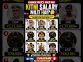 Police Department Salary 💰 | Constable Se DGP Tak Kaun Kitna Kamata Hai? 😱 #shorts