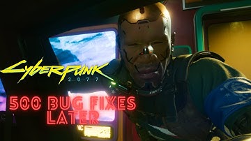 Cyberpunk 2077 Patch 1.2 | PS4 Gameplay | 500 bug fixes later