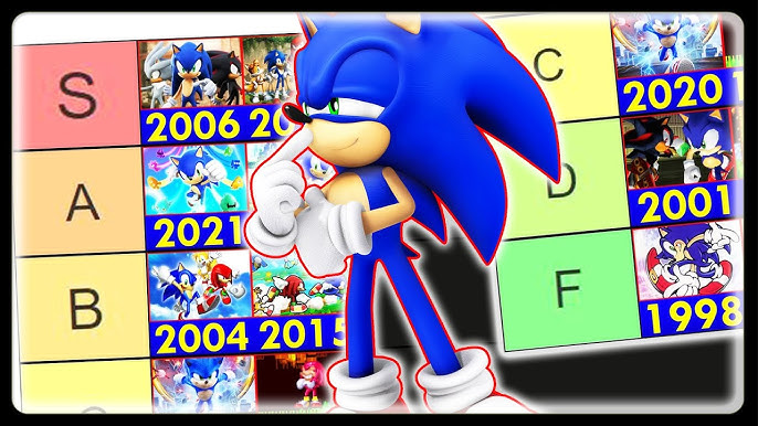 SONIC GAMES TIER LIST - Diamondbolt 