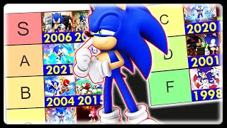 Ranking EVERY Year Of Sonic! (1991-2021)