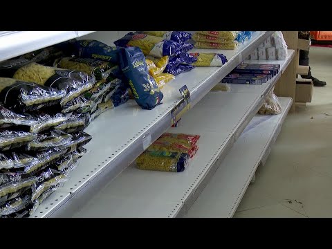 საკვებ პროდუქტებზე გაზრდილი ფასები, დაცარიელებული დახლები და პანიკა მოსახლეობაში