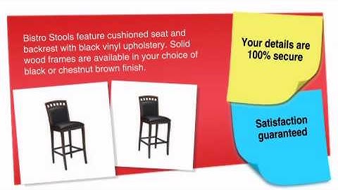 Bistro Series Arched Back Stool - ofconcepts.com