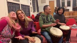 Happy drums Djole (Forest Row October 2019) - Part 2