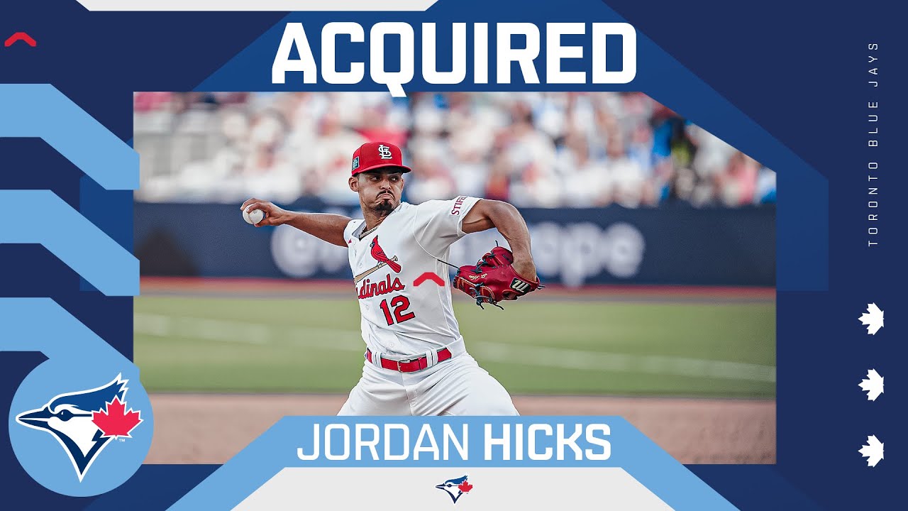 Welcome to the Toronto Blue Jays, Jordan Hicks!