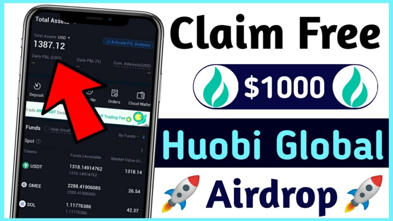 Get Free $1000 Instant | Huobi Global Wallet Airdrop | Unlimited Cube Token Earning Trick | Loot |