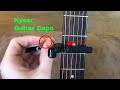 ✅  How To Use Kyser Guitar Capo Review