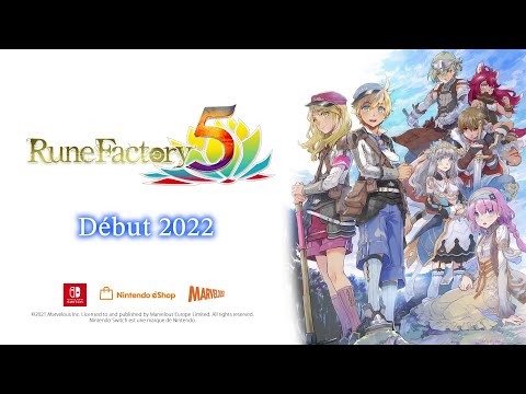 Rune Factory 5 - E3 2021 Trailer [NINTENDO SWITCH] (FRENCH)