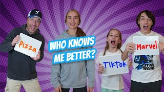 Who Knows Me Better? 👀 | Parents vs. Kids Edition