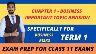 Chapter 1 | business risks | Revision | Class 11
