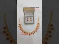 Udupi style gold necklace designs #necklace #bangalore #gold #contemporaryjewels #designerjeweller