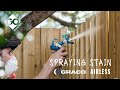 Everything You'll Need To Know About Spraying Stain Onto A Fence - Graco Airless Sprayer