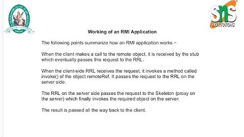 Client Server Computing|Lecture Series 7|Ms.R.Vani|Assistant Professor|CS|DrSNSRCAS