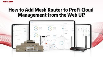 IP-COM-How to add Mesh router to Profi Cloud from WEB UI