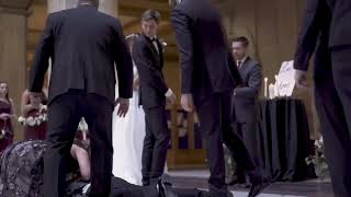 Groom and best man faint HARD