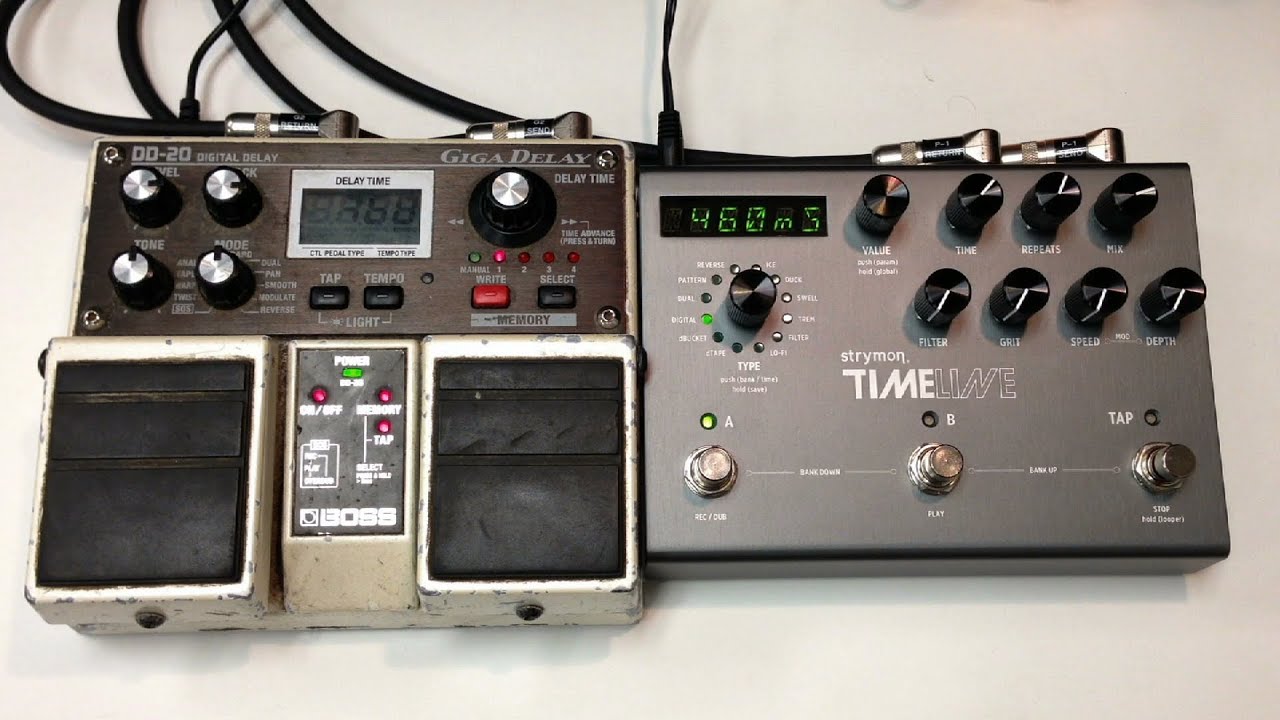 Boss DD-20 vs Strymon Timeline Digital Delay