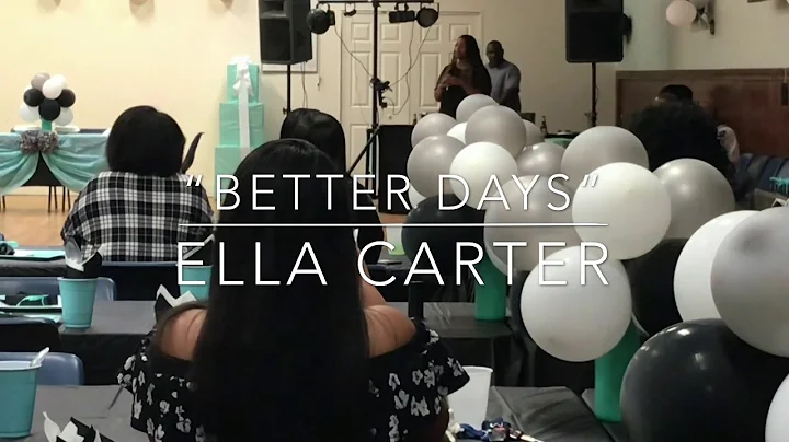 "Better Days" cover by Ella Carter