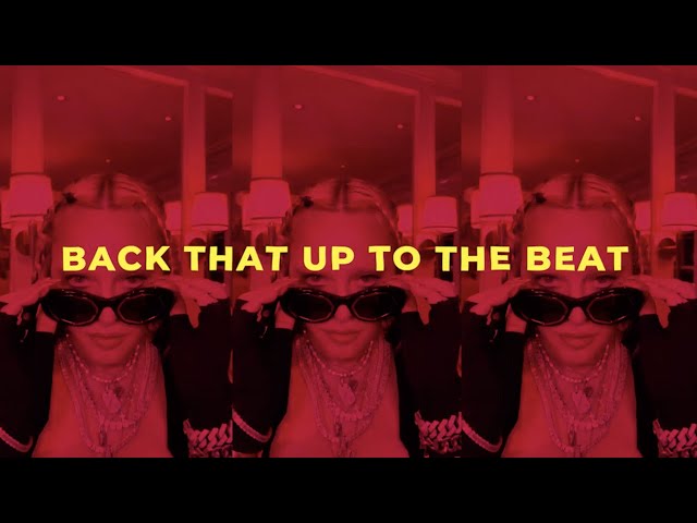 Madonna - Back That Up To The Beat (Official Lyric Video) class=