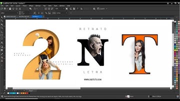3d Typography Text Effect - Best Coreldraw Techniques for Beginners - Ahsan Sabri