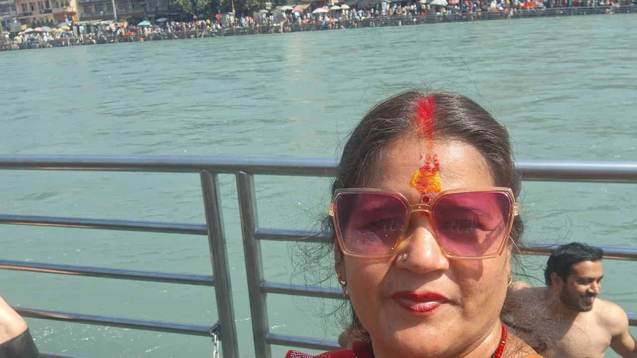 ||#हरिद्वार. हरि  की पौढ़ी गंगा स्नान||#😍😇