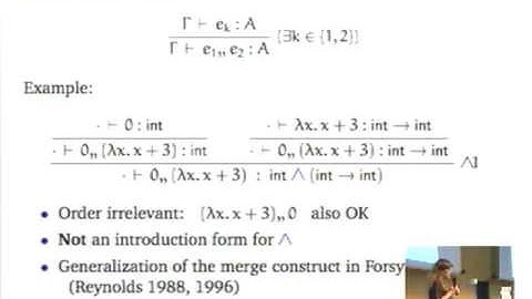 ICFP 2012.  Joshua Dunfield: Elaborating Intersection and Union Types.
