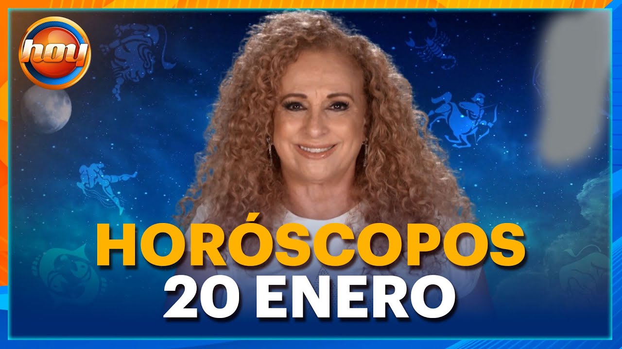 HORÓSCOPOS 20 de Enero 2025 | Mizada Mohamed | Programa Hoy - YouTube