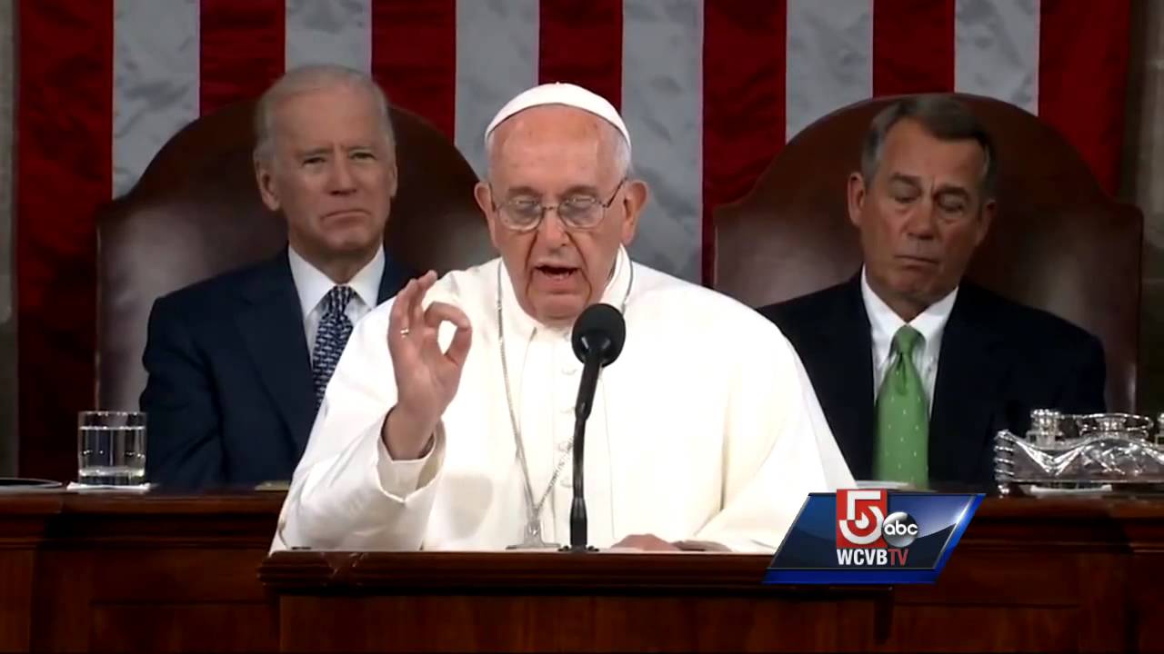 Pope Francis makes historic speech to Congress YouTube